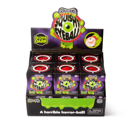 Scrunchems Glow Eyeball Groovy Squishy Fidget Toy