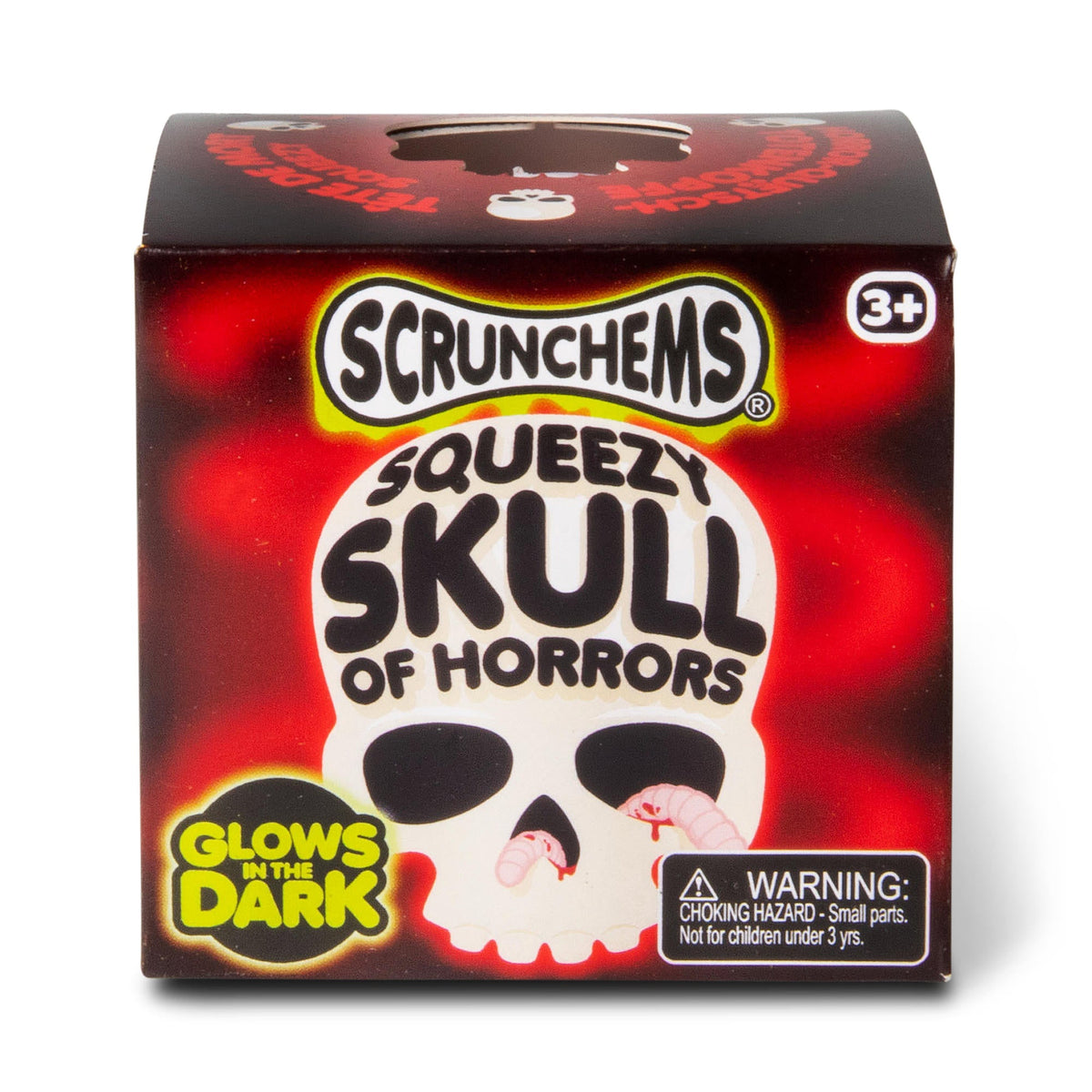 Scrunchems Squeezy Skull of Horrors Groovy Squishy Fidget Toy
