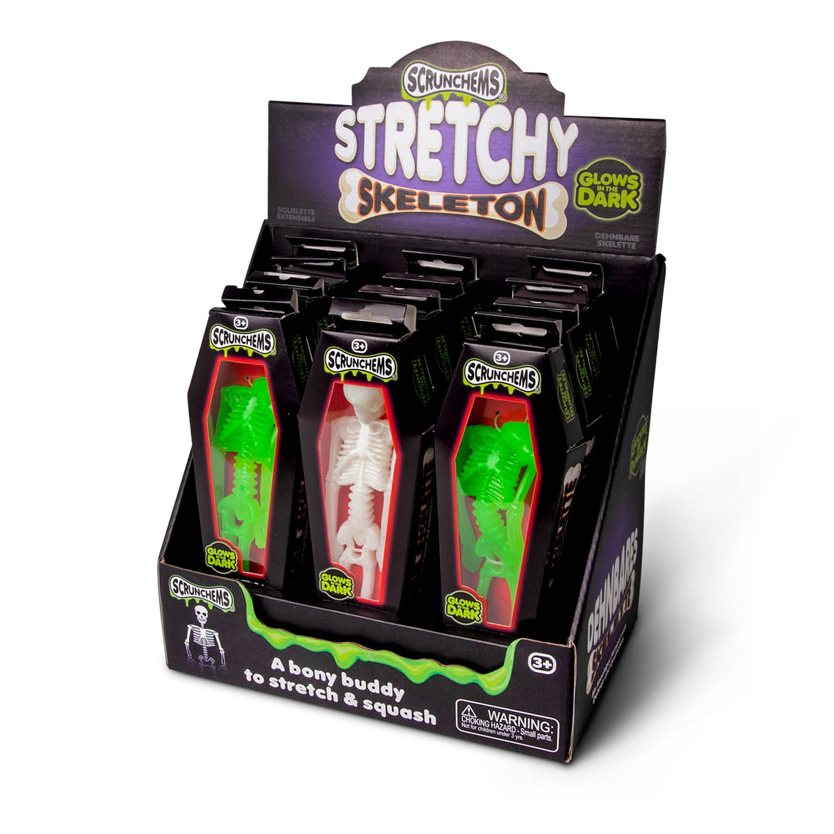 Scrunchems Stretchy Skeleton Groovy Squishy Fidget Toy