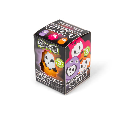 Scrunchems Switch 'N' Squeeze Ghost Squishy Fidget Toy