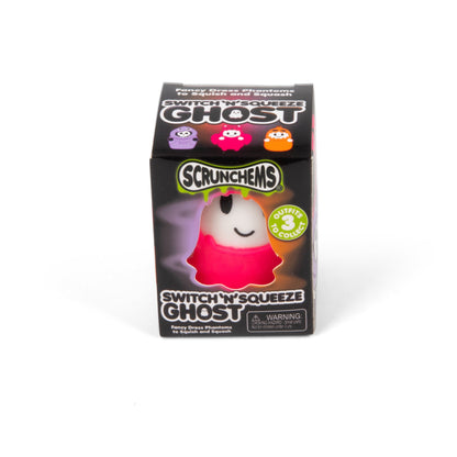 Scrunchems Switch 'N' Squeeze Ghost Squishy Fidget Toy
