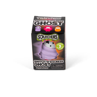 Scrunchems Switch 'N' Squeeze Ghost Squishy Fidget Toy