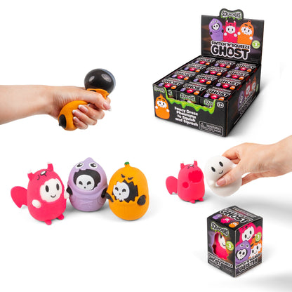Scrunchems Switch 'N' Squeeze Ghost Squishy Fidget Toy