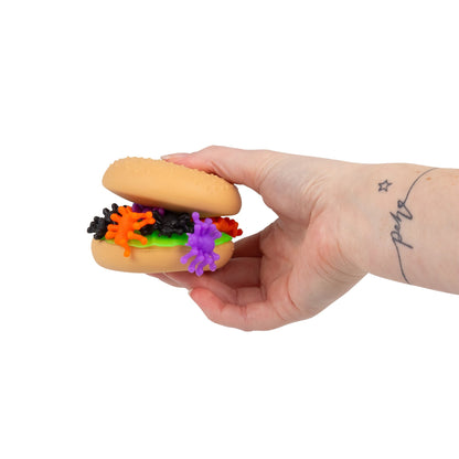 Scrunchems Spider Burger Groovy Squishy Fidget Toy