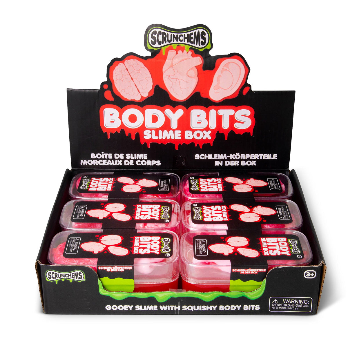 Scrunchems Body Bits Slime Box Sensory Fidget Toy