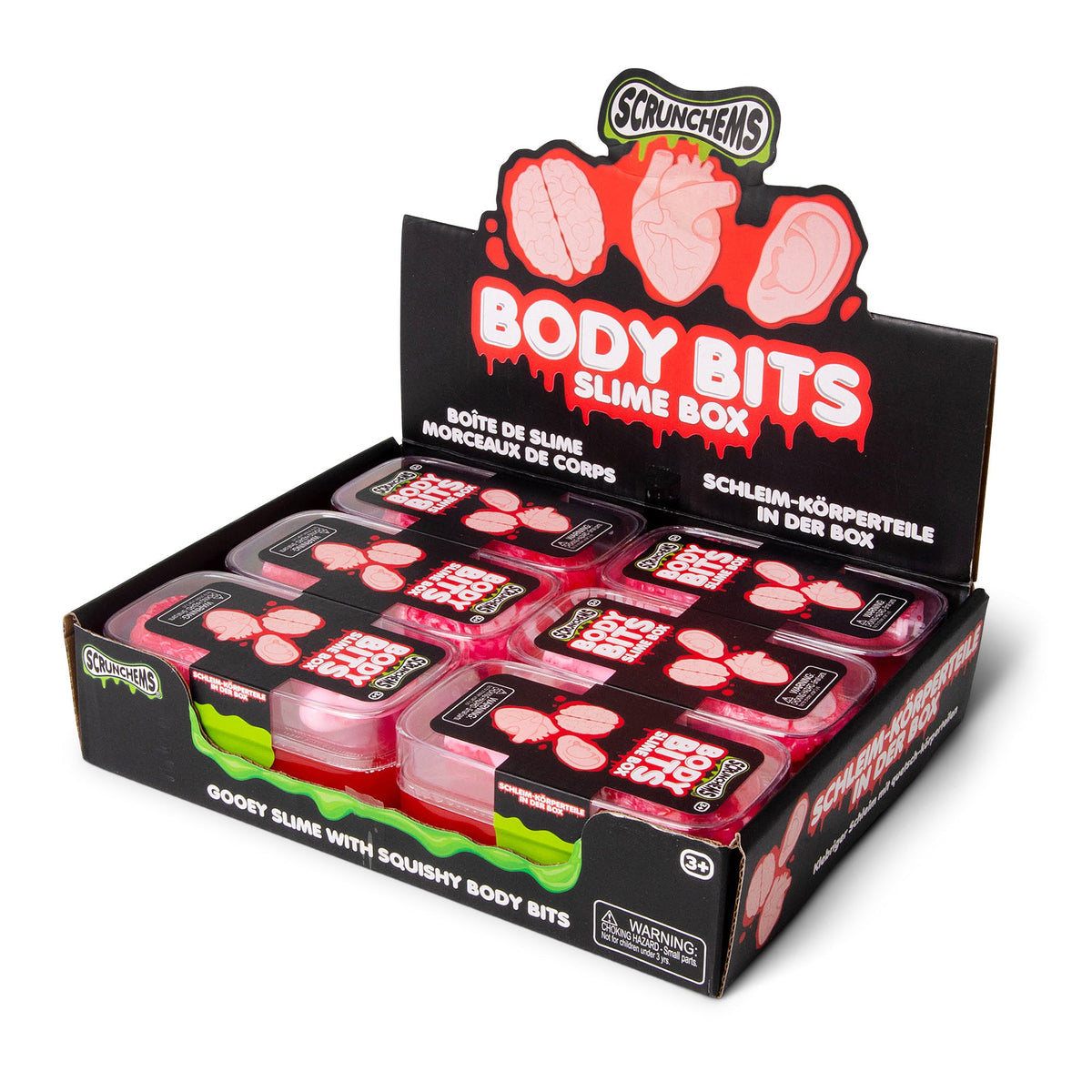 Scrunchems Body Bits Slime Box Sensory Fidget Toy