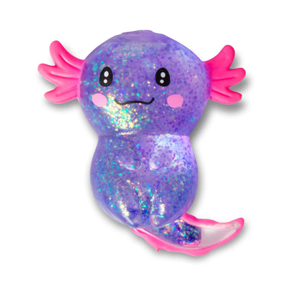 Scrunchems Sugar Axolotl Groovy Squishy Fidget Toy
