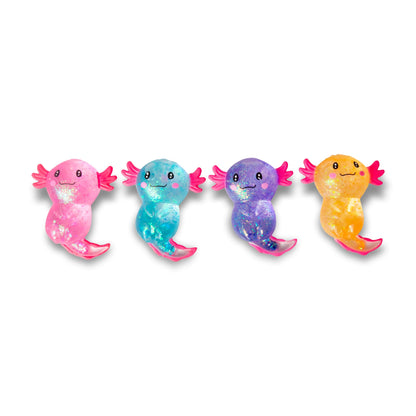 Scrunchems Sugar Axolotl Groovy Squishy Fidget Toy