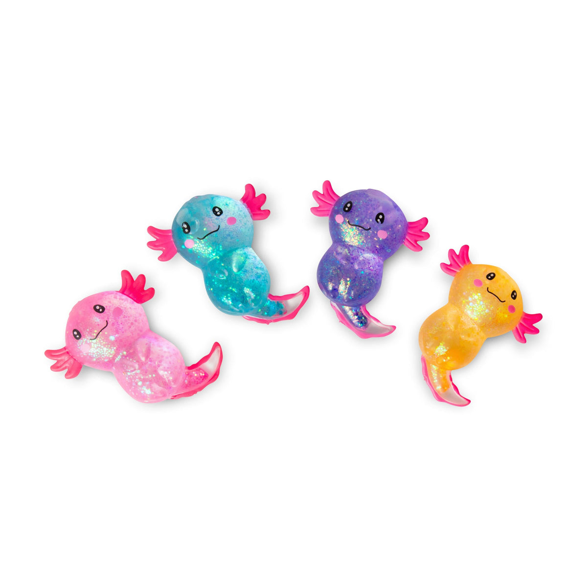 Scrunchems Sugar Axolotl Groovy Squishy Fidget Toy