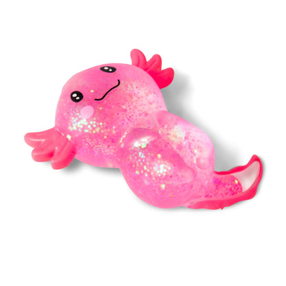 Scrunchems Sugar Axolotl Groovy Squishy Fidget Toy