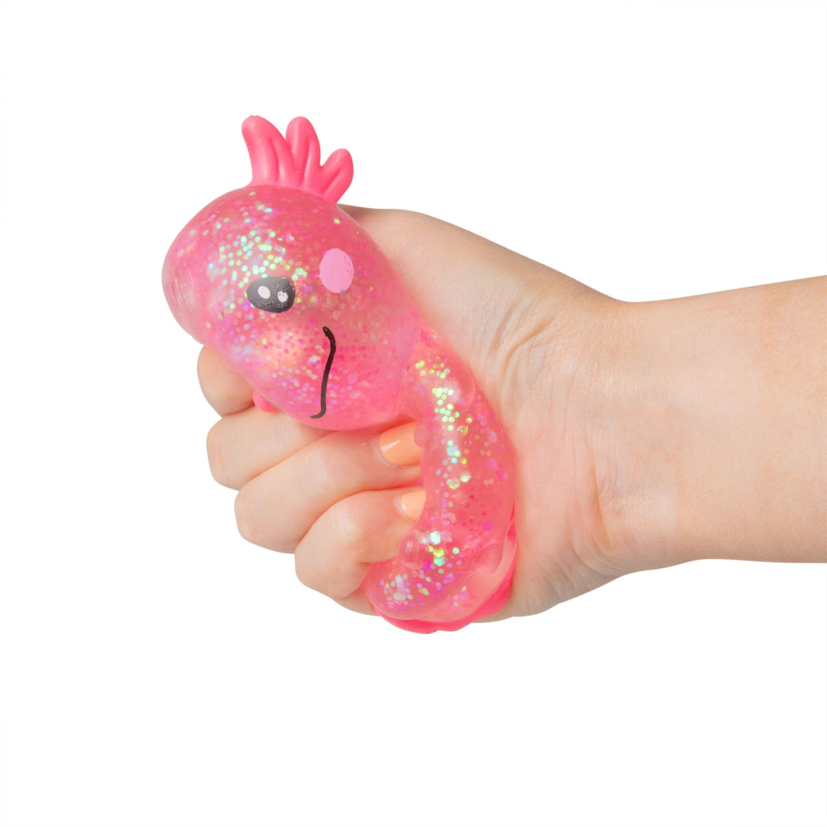 Scrunchems Sugar Axolotl Groovy Squishy Fidget Toy