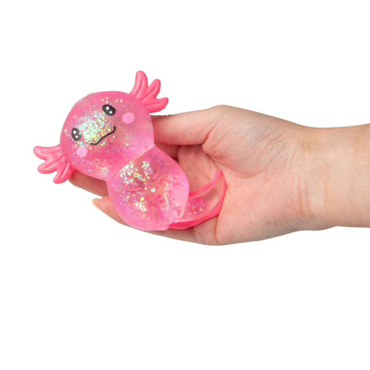 Scrunchems Sugar Axolotl Groovy Squishy Fidget Toy