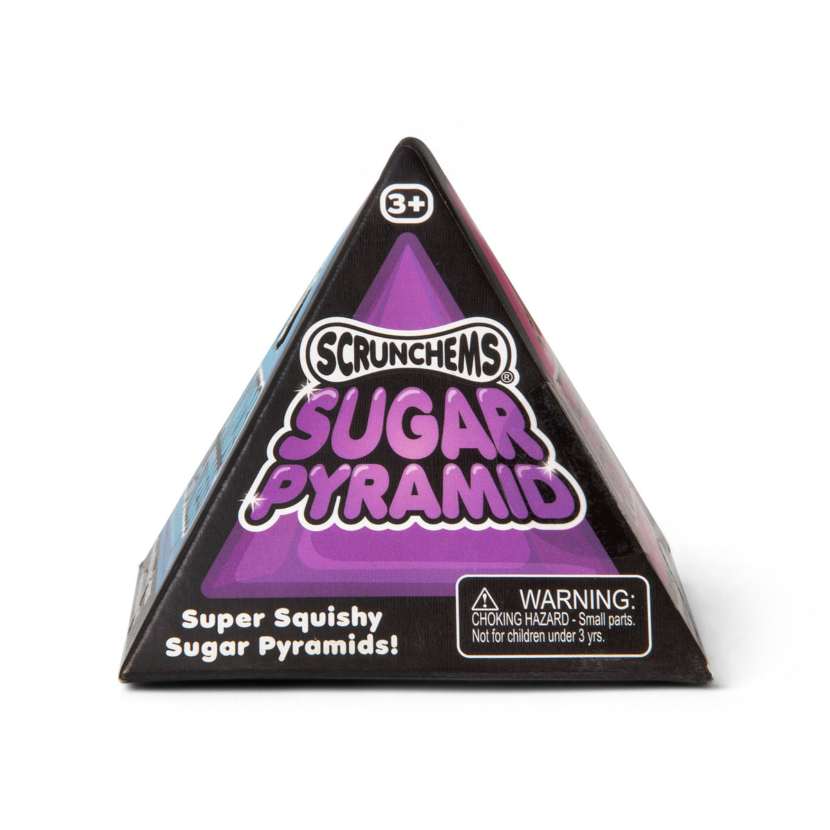 Scrunchems Sugar Pyramid Groovy Squishy Fidget Toy