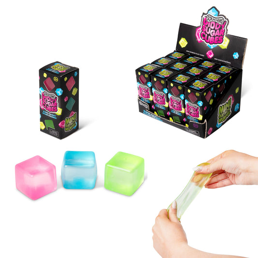 Scrunchems Mini Sugar Cubes Squishy Fidget Toy 3 Pack