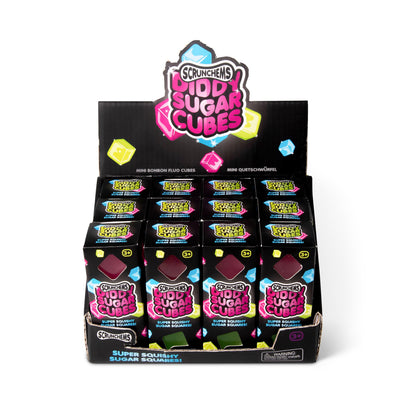 Scrunchems Mini Sugar Cubes Squishy Fidget Toy 3 Pack