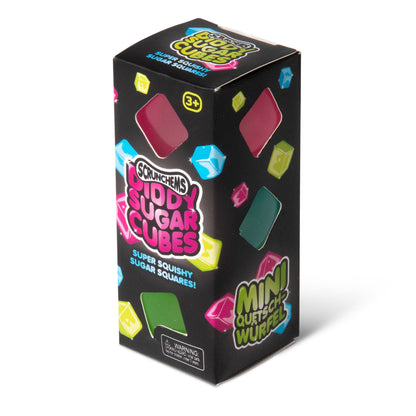 Scrunchems Mini Sugar Cubes Squishy Fidget Toy 3 Pack