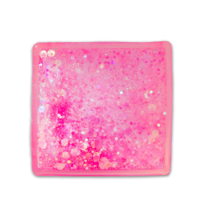 Scrunchems Glitter Sugar Cube Groovy Squishy Fidget Toy