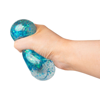 Scrunchems Glitter Sugar Cube Groovy Squishy Fidget Toy