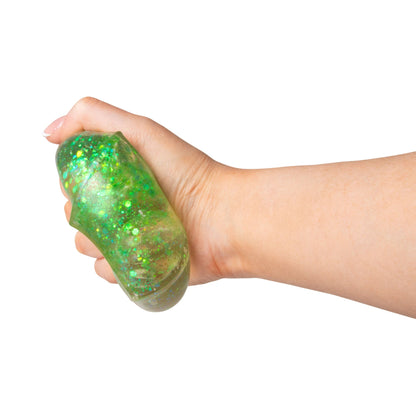 Scrunchems Glitter Sugar Cube Groovy Squishy Fidget Toy