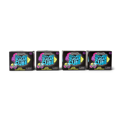 Scrunchems Textured Sugar Cube Groovy Squishy Fidget Toy