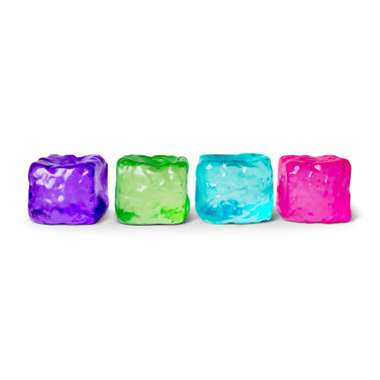 Scrunchems Textured Sugar Cube Groovy Squishy Fidget Toy