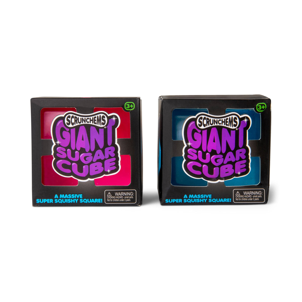 SCRUNCHEMS Giant Sugar Cube Groovy Squishy Fidget Toy