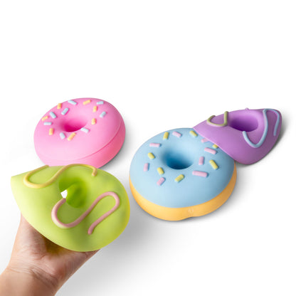SCRUNCHEMS Jumbo Donut Groovy Squishy Fidget Toy
