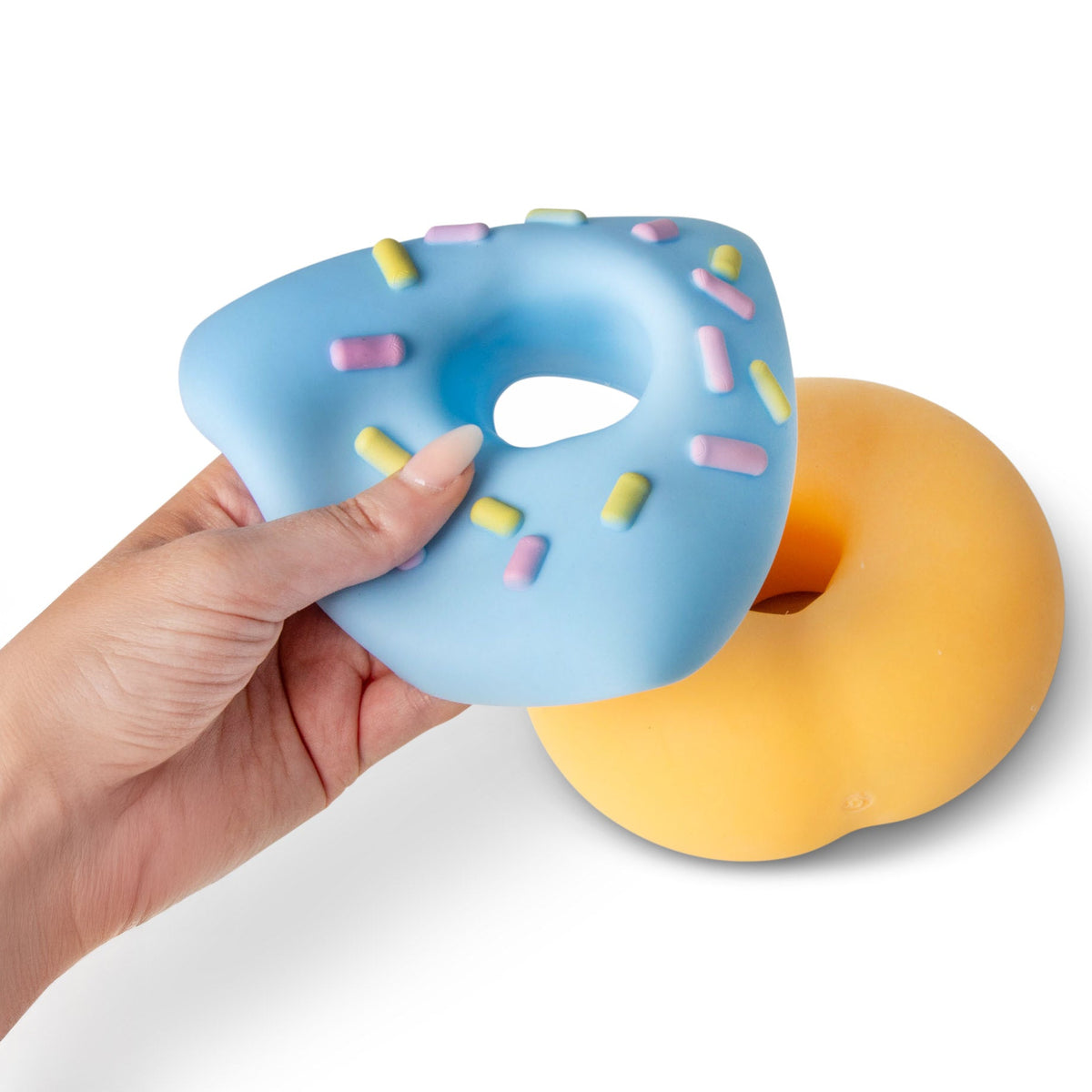 SCRUNCHEMS Jumbo Donut Groovy Squishy Fidget Toy
