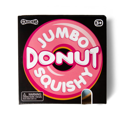 SCRUNCHEMS Jumbo Donut Groovy Squishy Fidget Toy