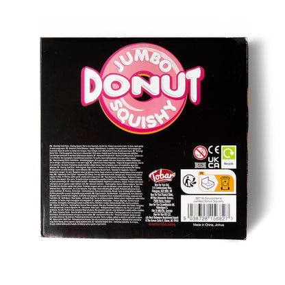 SCRUNCHEMS Jumbo Donut Groovy Squishy Fidget Toy