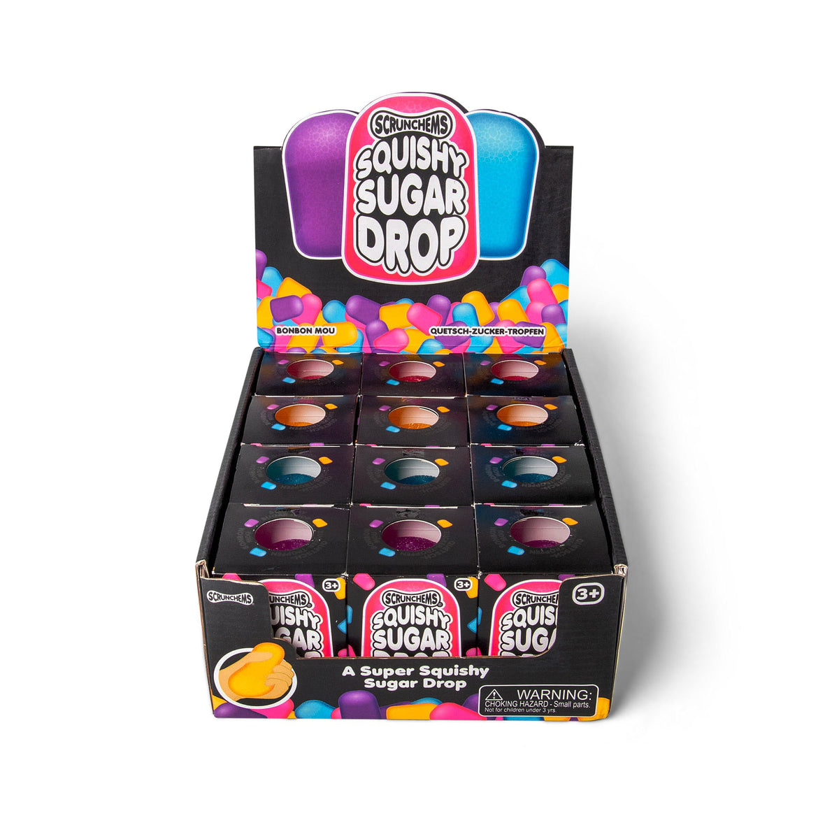 Scrunchems Squishy Sugar Drop Fidget Toy