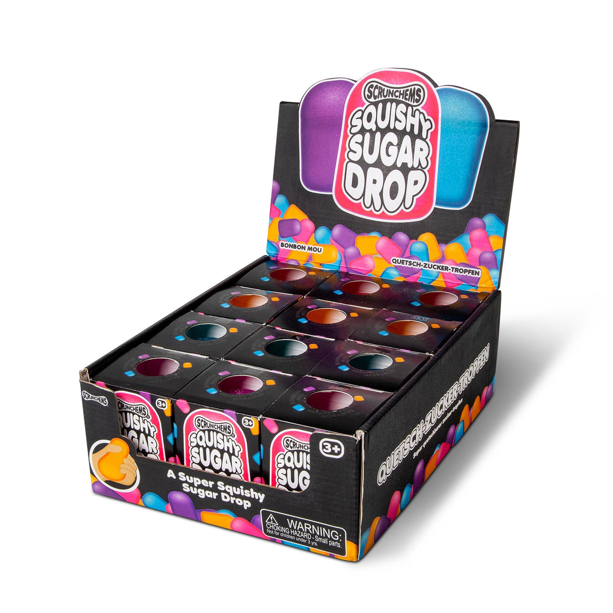 Scrunchems Squishy Sugar Drop Fidget Toy