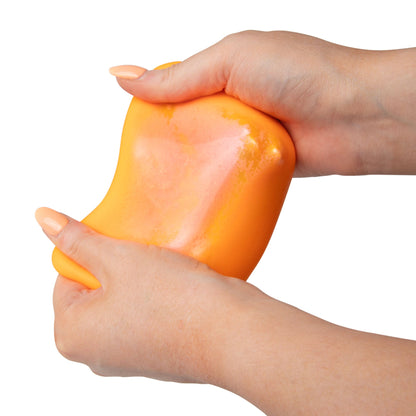 SCRUNCHEMS Stretchy Sand Ball Groovy Squishy Fidget Toy