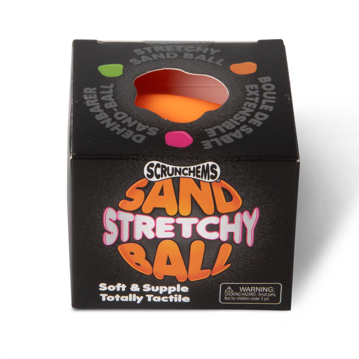 SCRUNCHEMS Stretchy Sand Ball Groovy Squishy Fidget Toy