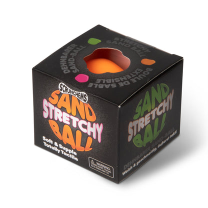 SCRUNCHEMS Stretchy Sand Ball Groovy Squishy Fidget Toy