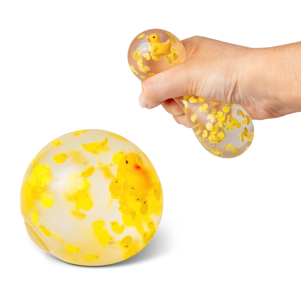 Duck Squish Ball Groovy Squishy Fidget Toy