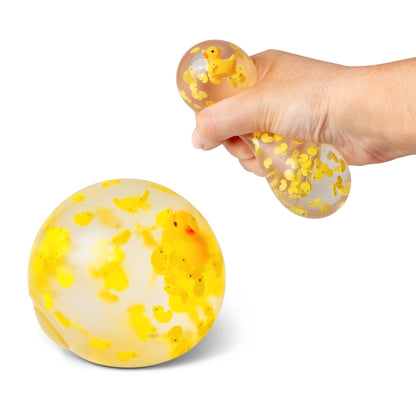 Duck Squish Ball Groovy Squishy Fidget Toy