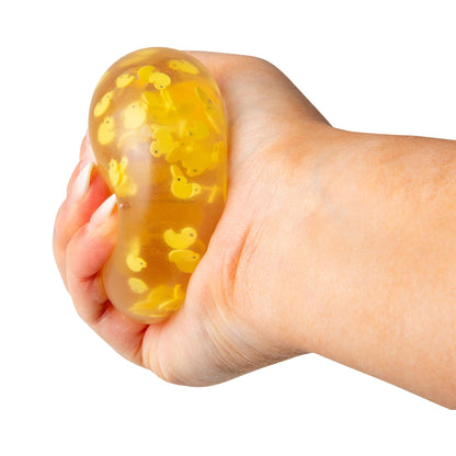 Duck Squish Ball Groovy Squishy Fidget Toy
