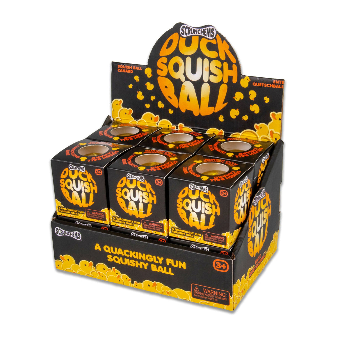 Duck Squish Ball Groovy Squishy Fidget Toy