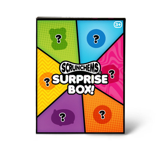 Scrunchems Surprise Box Groovy Squishy Fidget Toy 6 Pack