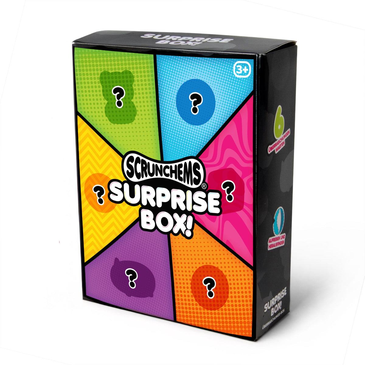 Scrunchems Surprise Box Groovy Squishy Fidget Toy 6 Pack