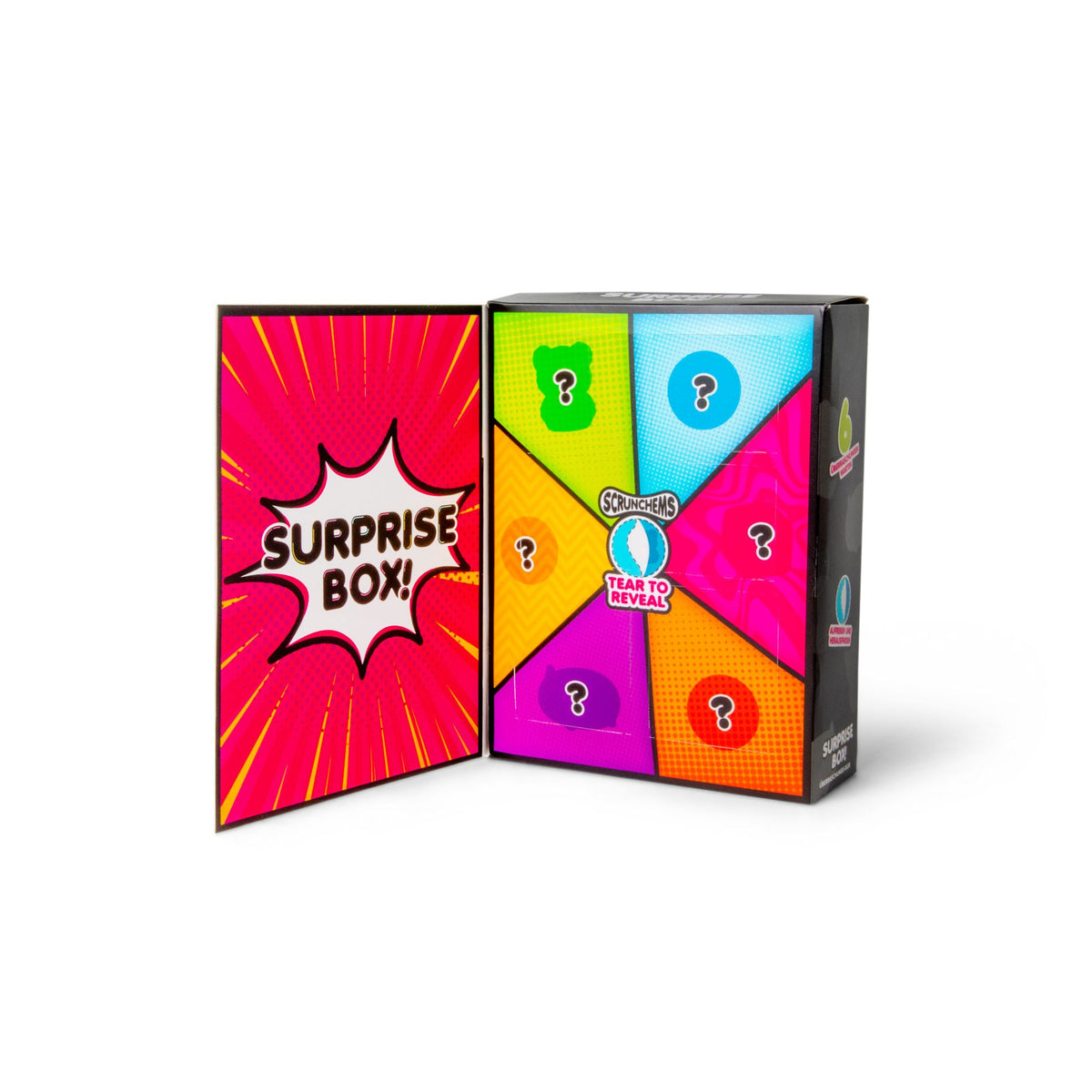 Scrunchems Surprise Box Groovy Squishy Fidget Toy 6 Pack