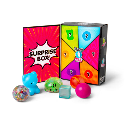 Scrunchems Surprise Box Groovy Squishy Fidget Toy 6 Pack