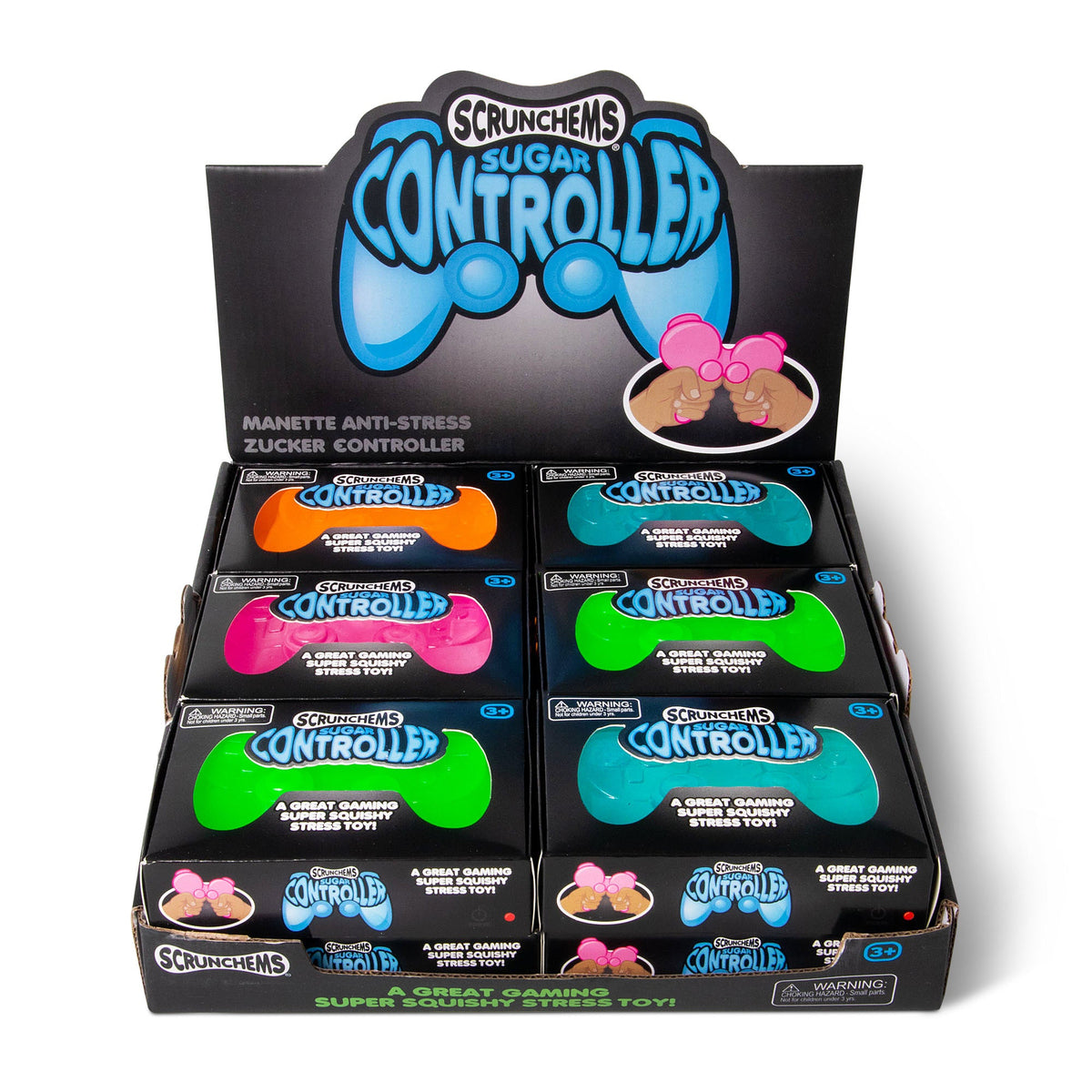 Scrunchems Sugar Controller Groovy Squishy Fidget Toy