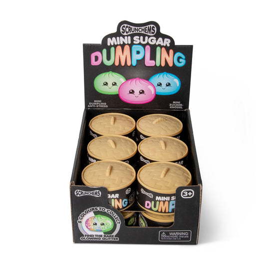 Scrunchems Sugar Mini Dumpling Groovy Squishy Fidget Toy