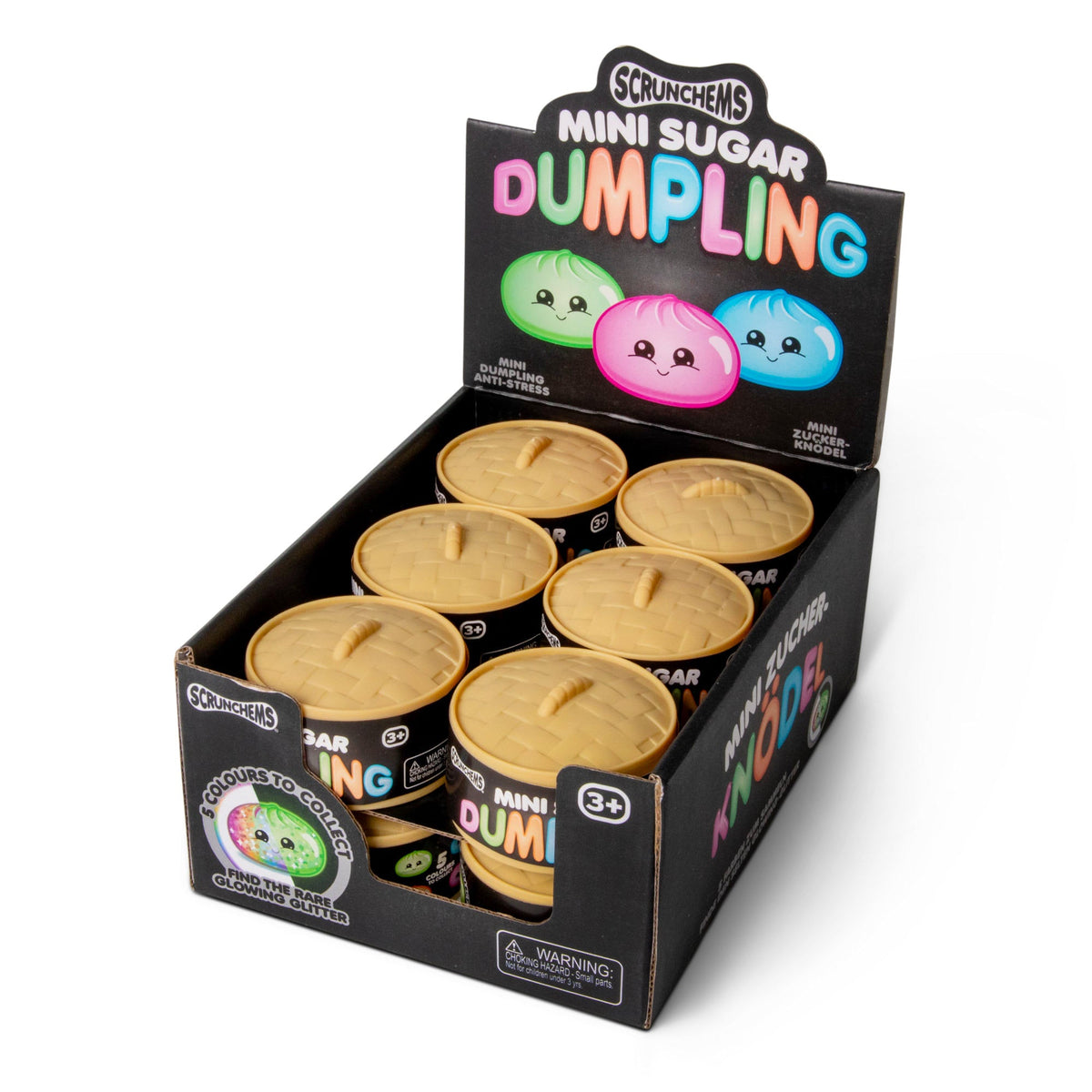 Scrunchems Sugar Mini Dumpling Groovy Squishy Fidget Toy
