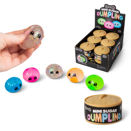 Scrunchems Sugar Mini Dumpling Groovy Squishy Fidget Toy