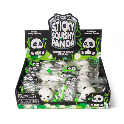 Scrunchems Panda Sticky Groovy Squishy Fidget Toy