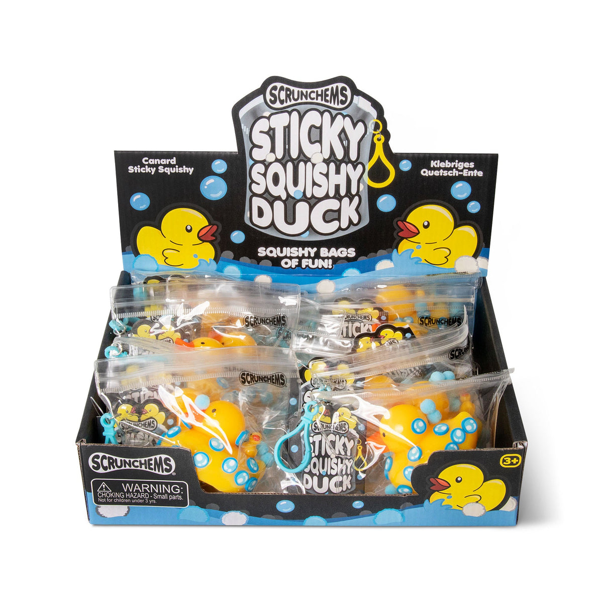 Scrunchems Sticky Squishy Duck Stress Relief Fidget Toy