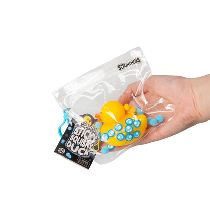 Scrunchems Sticky Squishy Duck Stress Relief Fidget Toy